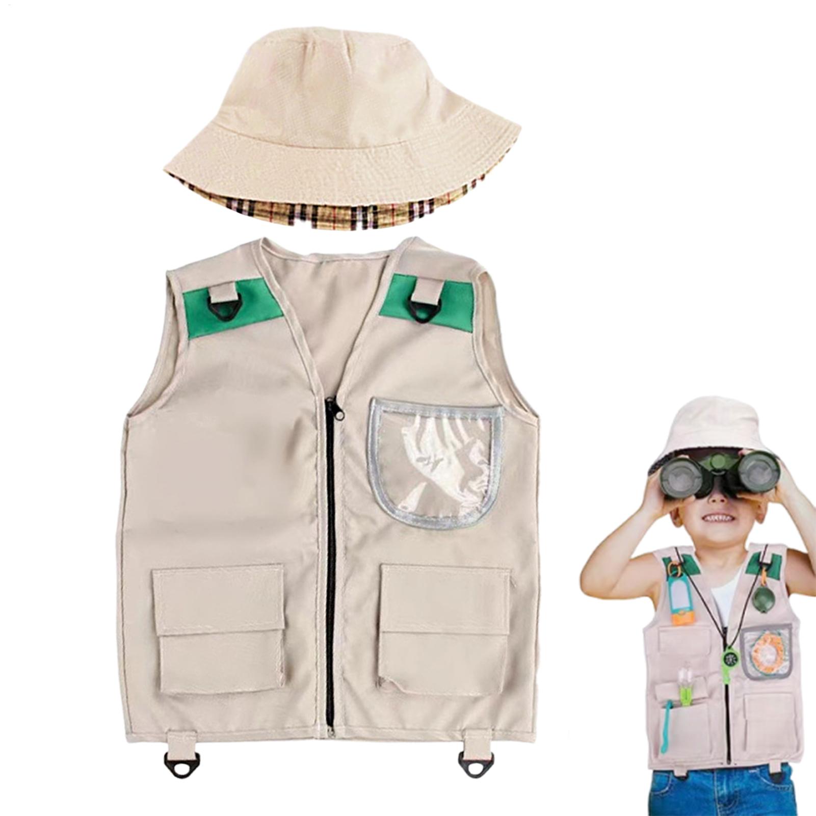 Outdoor Adventure Kit For Boys - Perlengkapan Petualang Safari Anak-Anak, Set Rompi