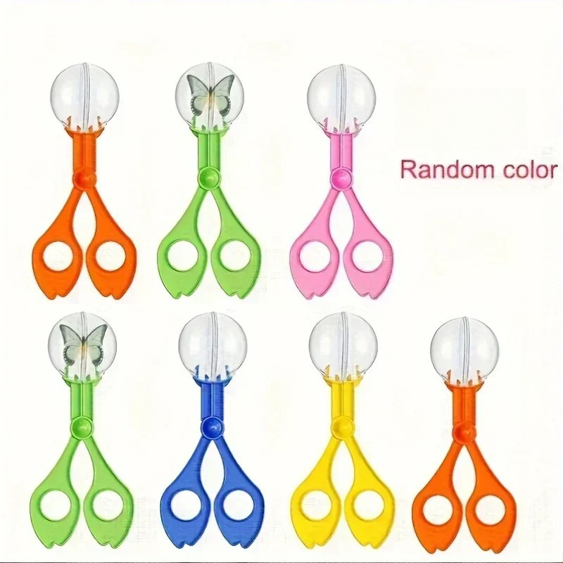 Outdoor Adventure Toys - Gunting Penjepit Serangga Manik-Manik Besar Warna-Warni,