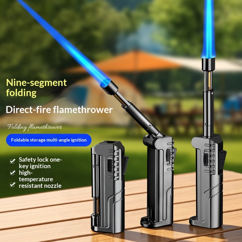Fire Piston Starter - Pemantik Api Gas Jet Lipat 2026,