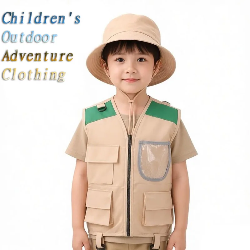 Outdoor Adventure Kit For Boys - Kostum Halloween untuk Anak-anak: Topi Penjelajah,
