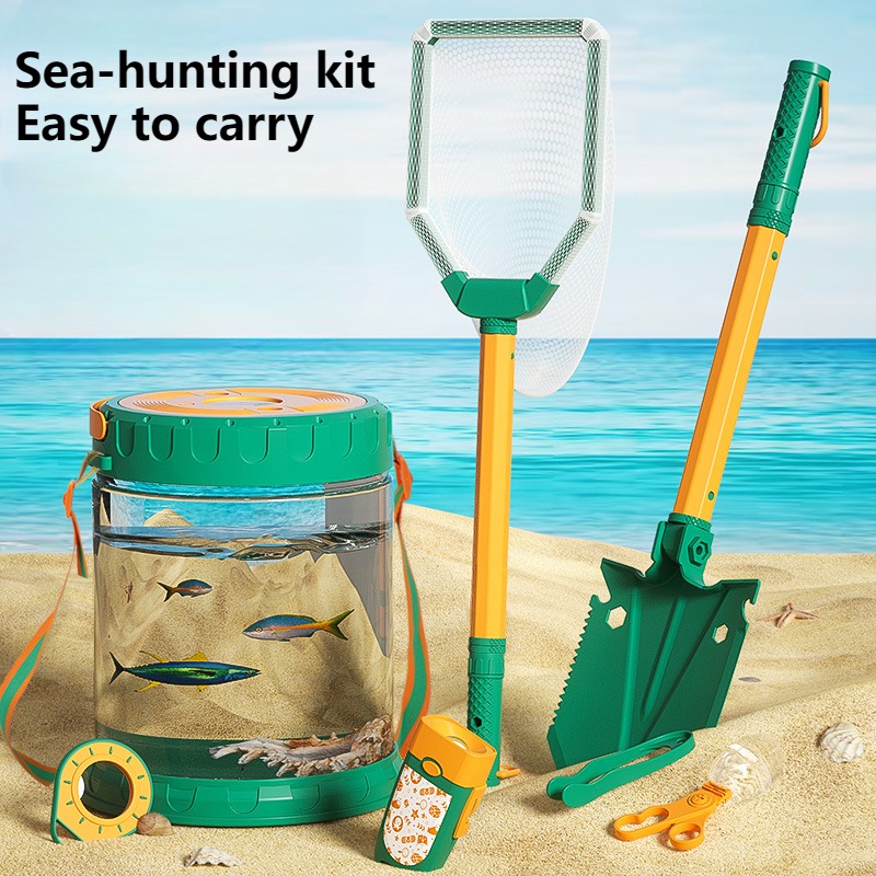Outdoor Adventure Toys - Tangkap Set mainan anak-anak di laut,