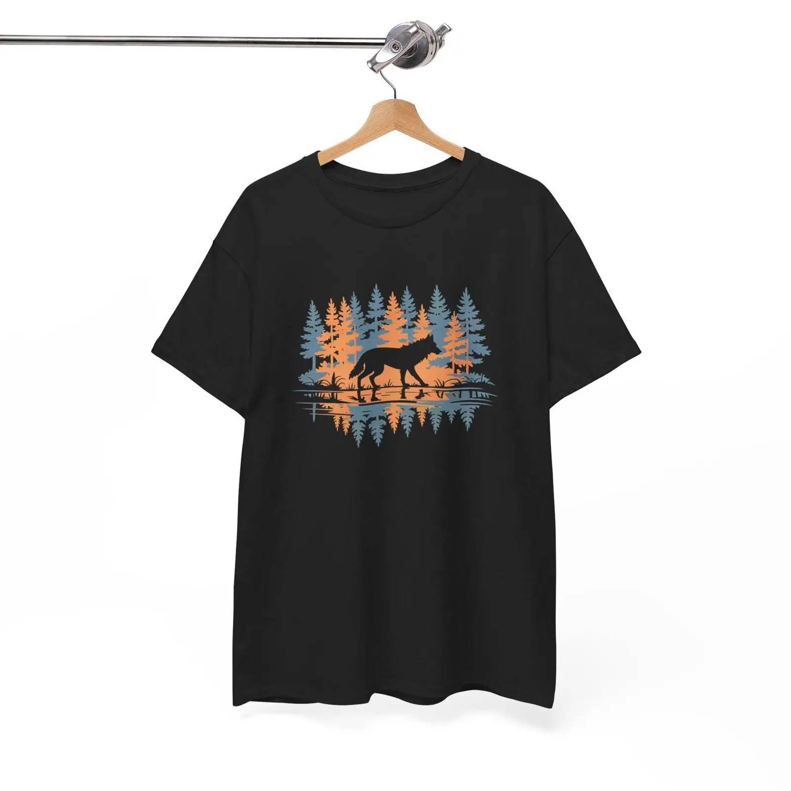 Outdoor Adventure Enthusiast - Kaos Wolf Nature, cocok untuk kegiatan