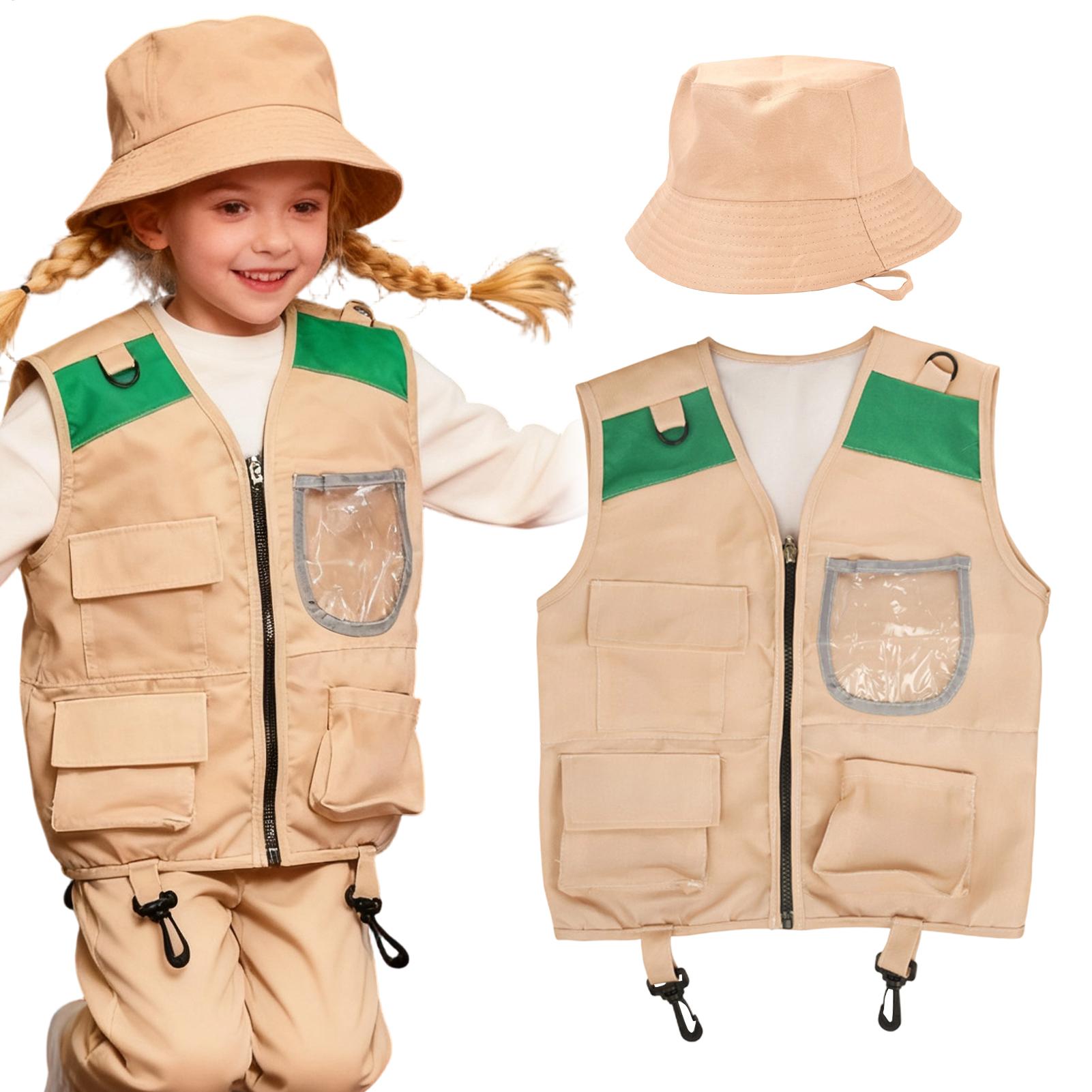 Outdoor Adventure Kit For Boys - Kostum Safari Explorer untuk Anak-anak, Perlengkapan