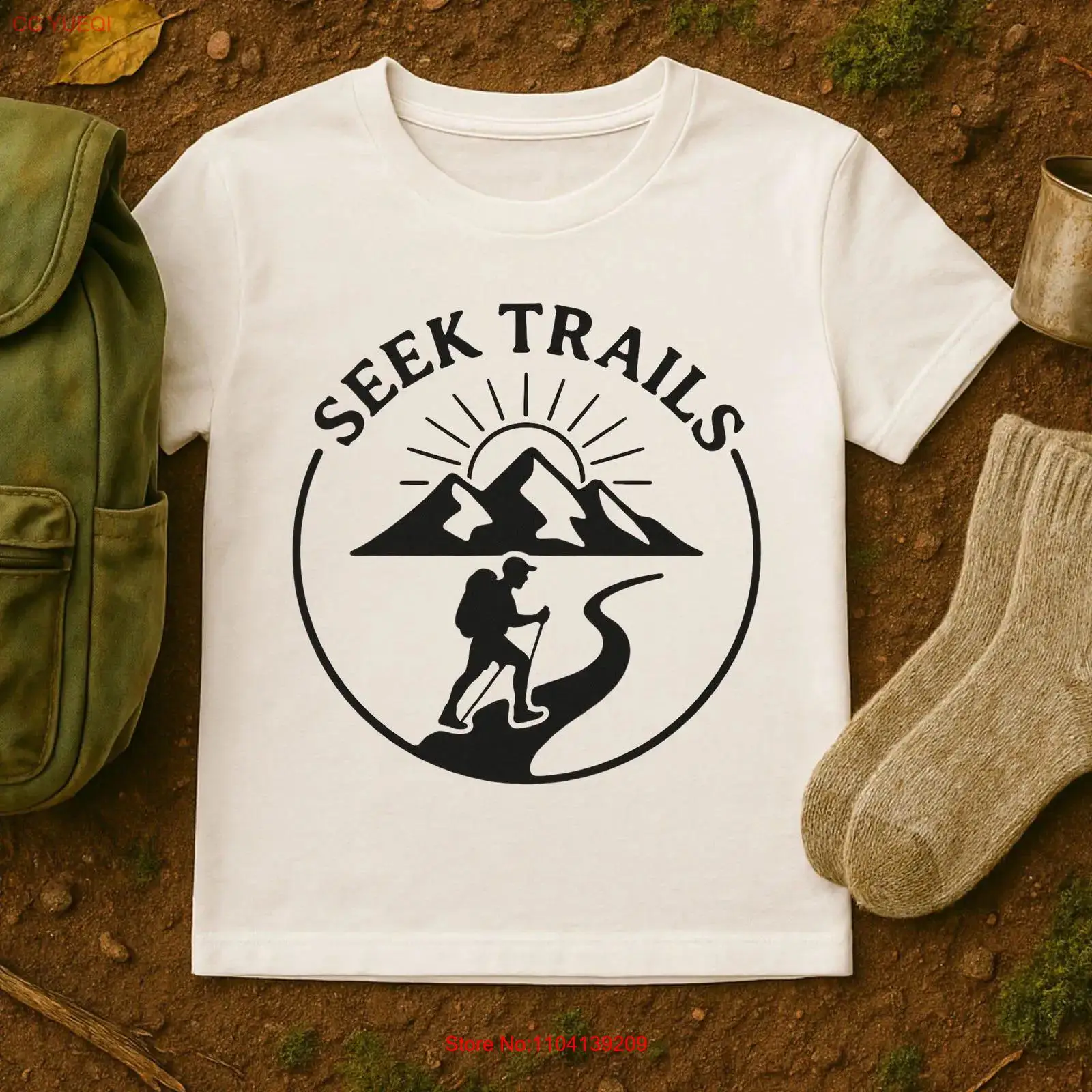 Kaos Petualang Hiking Pakaian  - Outdoor Adventure Enthusiast ulasan dan harga