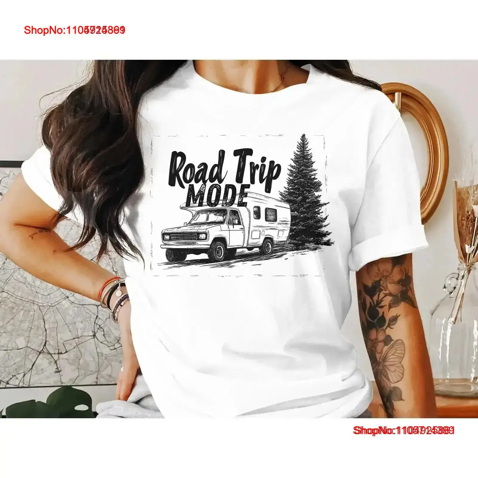 Kaos Road Trip Mode untuk Camp - Outdoor Adventure Enthusiast ulasan dan harga