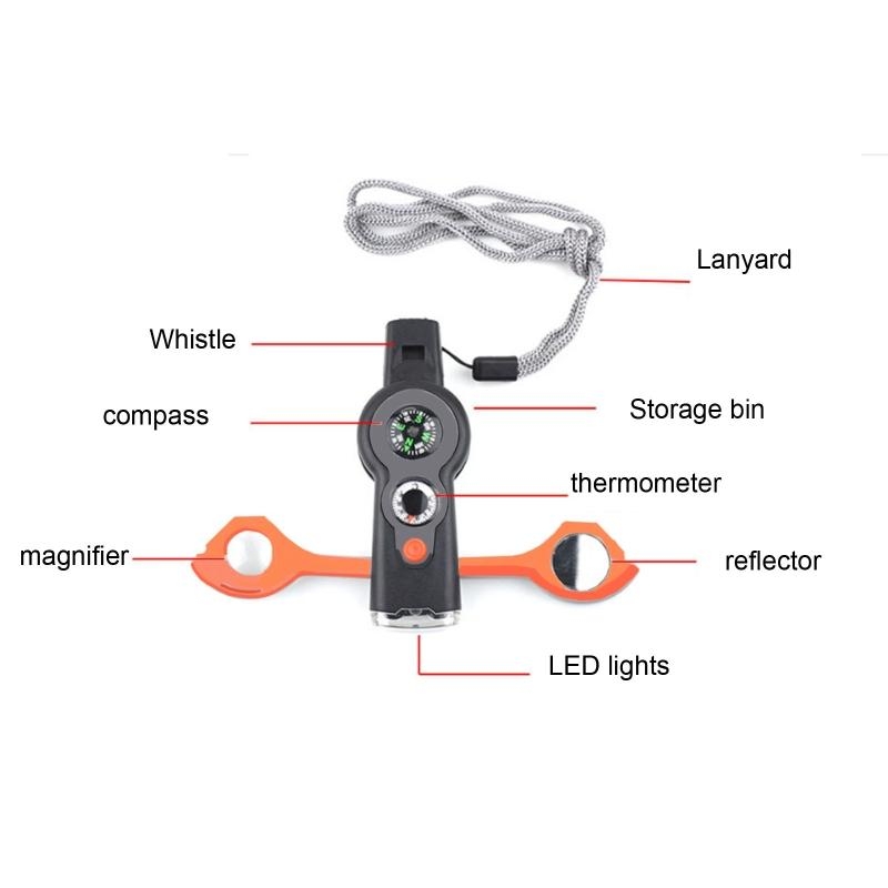 Q39E Peluit Keselamatan Darura - Outdoor Adventure Guide ulasan dan harga