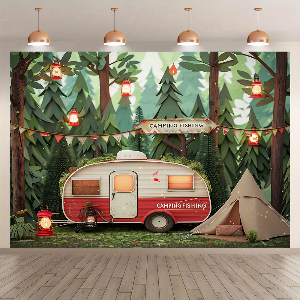 Spanduk latar belakang tema be - Outdoor Adventure Background ulasan dan harga