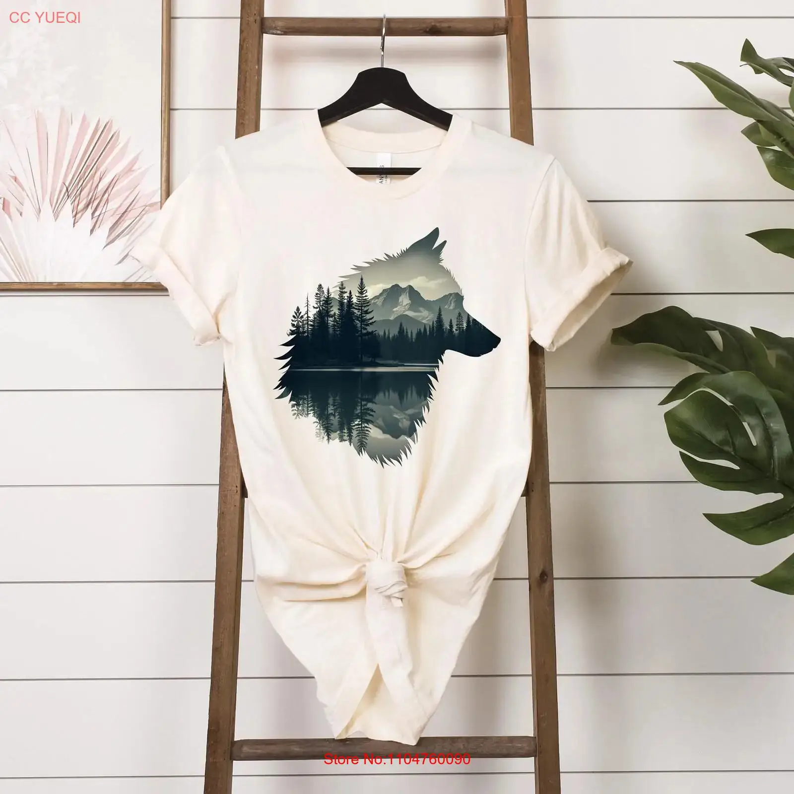 Kaos Serigala Terinspirasi Ala - Outdoor Adventure Enthusiast ulasan dan harga