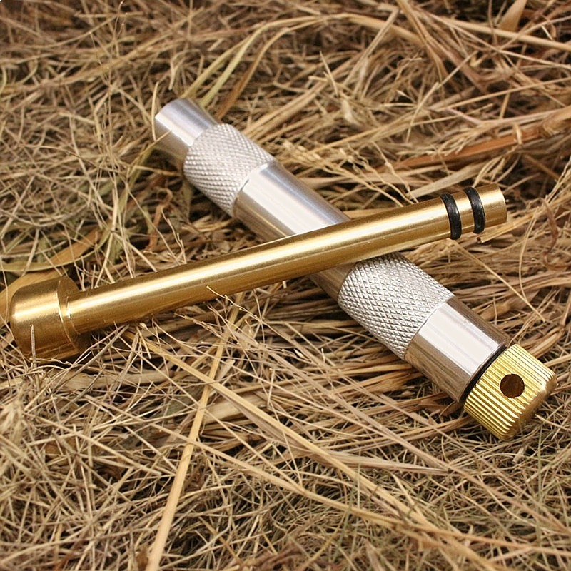 Alat Pemantik Api Piston Luar  - Fire Piston Starter ulasan dan harga
