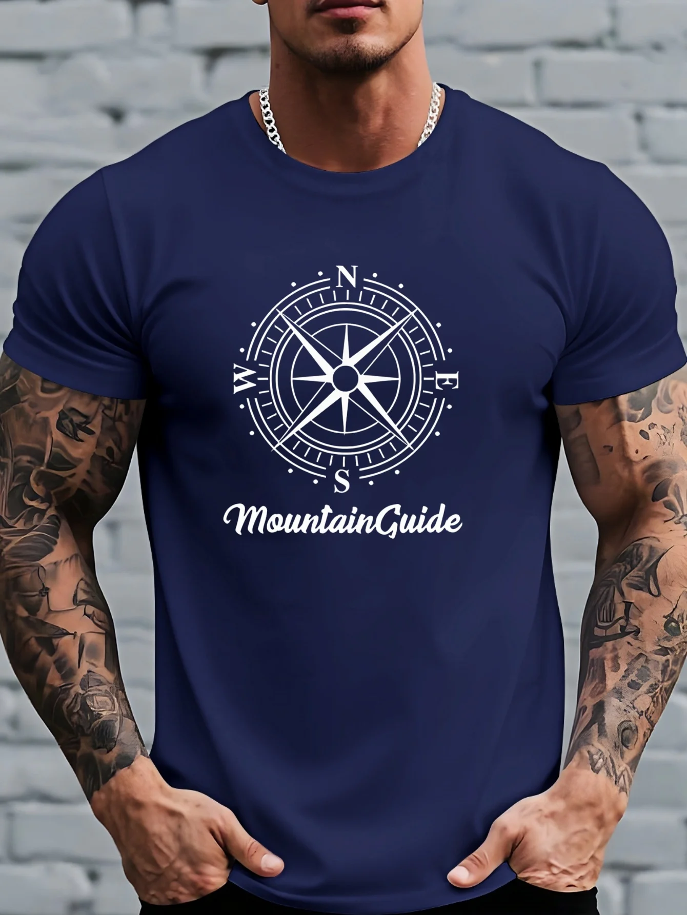 Kaos Pria Terbaru Motif Kompas - Outdoor Adventure Guide ulasan dan harga