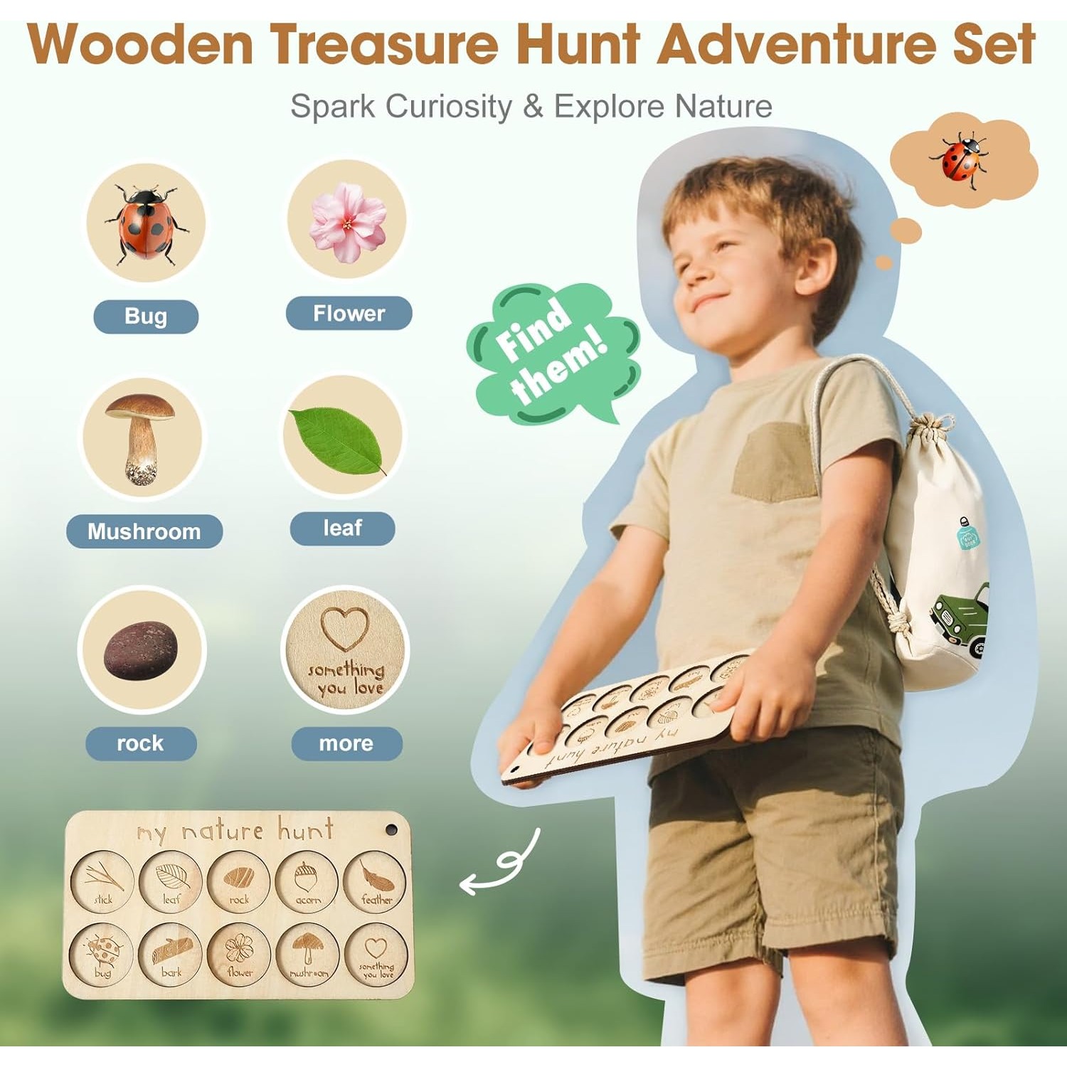 Perlengkapan Penangkap Serangg - Outdoor Adventure Kit For Boys ulasan dan harga