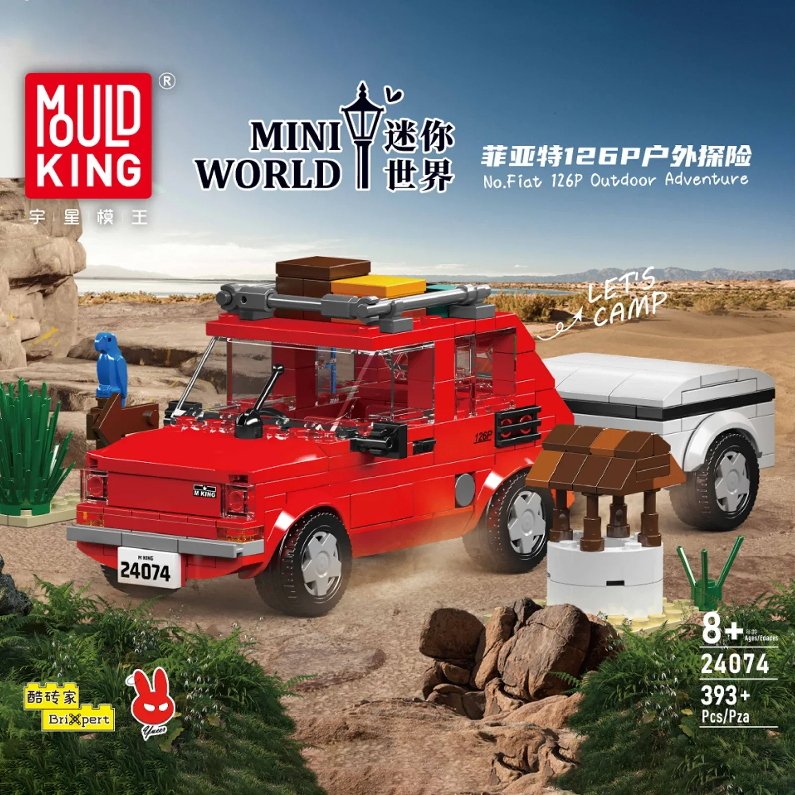 393 buah, Set Balok Bangunan M - Outdoor Adventure Toys ulasan dan harga