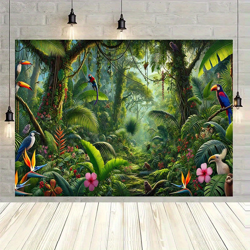 1 Buah Dekorasi Latar Belakang - Outdoor Adventure Background ulasan dan harga